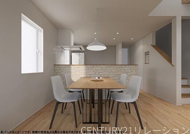 建物内 完成予想イメージパース図