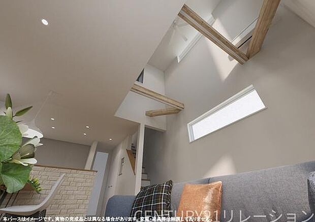 建物内 完成予想イメージパース図