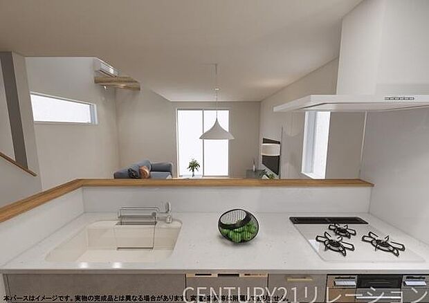 建物内 完成予想イメージパース図