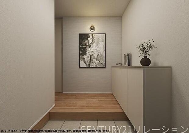 建物内 完成予想イメージパース図