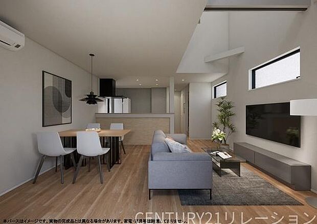 建物内 完成予想イメージパース図