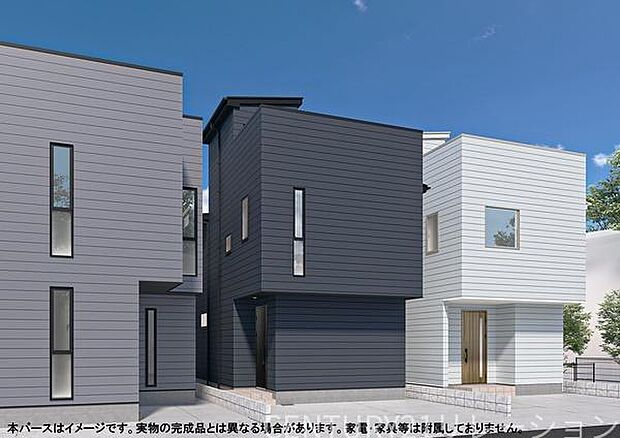 B棟 完成予想イメージパース図