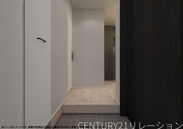 建物内 完成予想イメージパース図