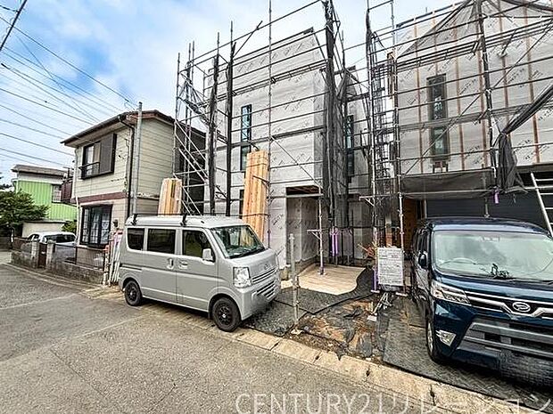 車通りの少ない住宅街です