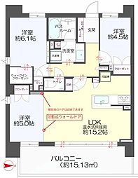 間取図画像 3LDK