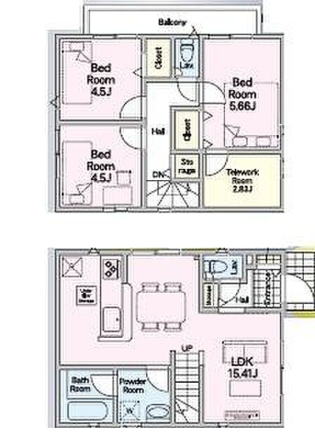 間取り図　3LDK