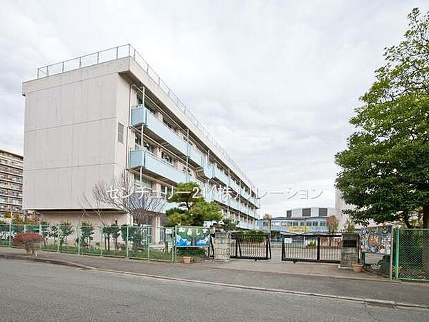 海老名市立海西中学校まで2012m