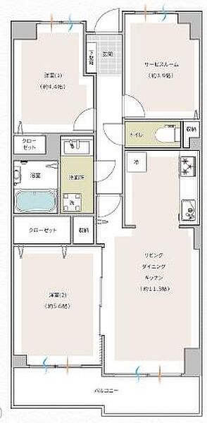 間取り：314002722922