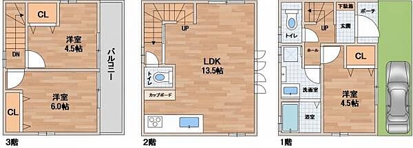間取り：328000673554