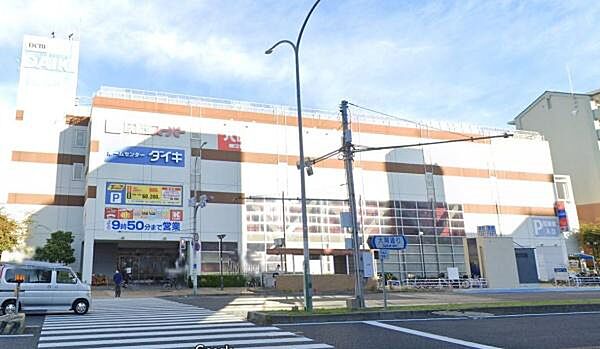 関西スーパー大開店まで616m