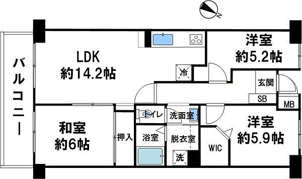 間取り：328000673086
