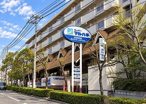 スーパーマルハチ落合店まで1018m