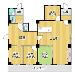 間取図画像 5LDK