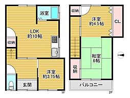 大阪市生野区巽中3丁目 中古テラスハウス