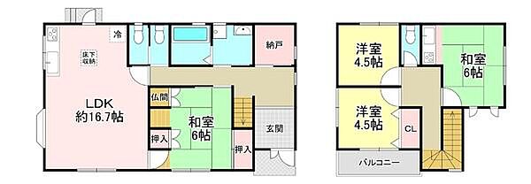 間取り：329000125286