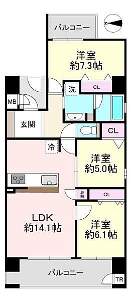 間取り：329000141315