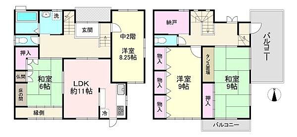 間取り：329000141382