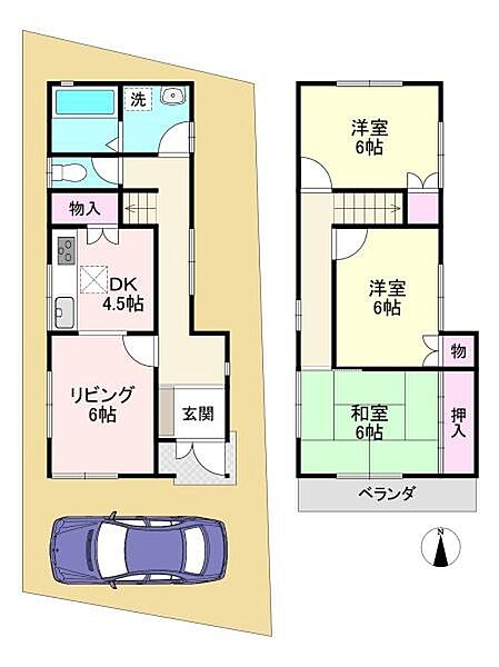 間取り：329000141388