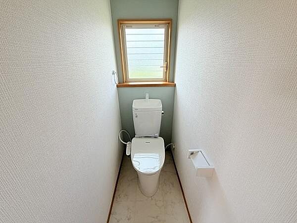 2階にもトイレがあるので、朝の混雑も解消