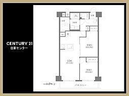 東京臨海高速鉄道りんかい線 品川シーサイド駅 徒歩7分 2LDKの間取り