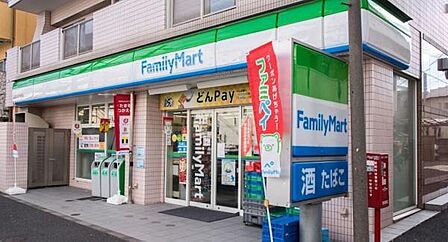 ファミリーマート世田谷淡島通り店まで450m
