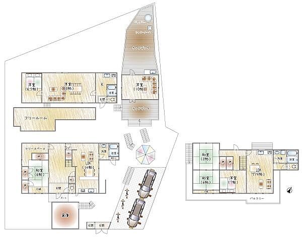 間取り：327001685903