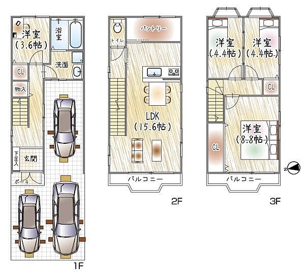 間取り：327001670282