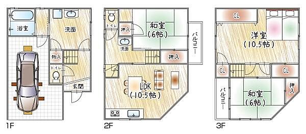 間取り：327001673418