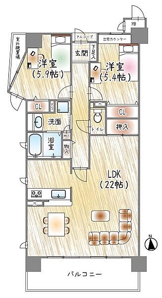 間取り：327002225461
