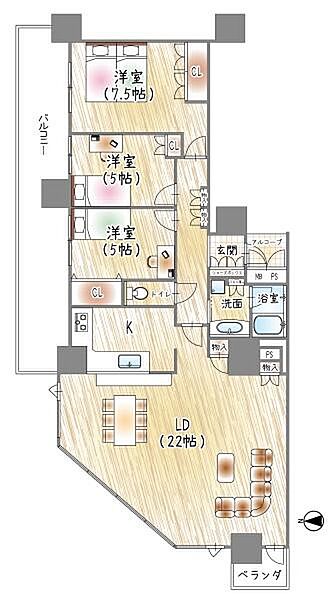 間取り：327002364893