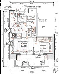 デュオヴェール久屋大通 1LDKの間取図画像