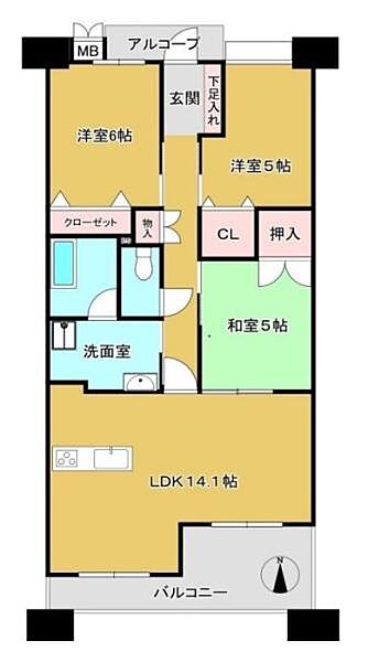 間取り：329000132916