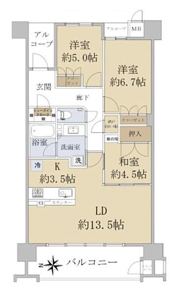 間取り：329000133876