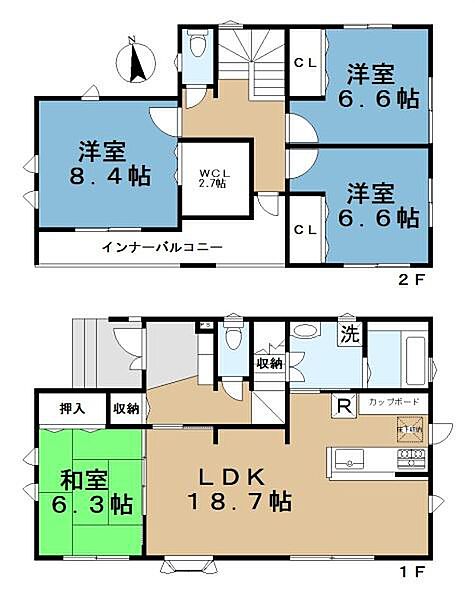 間取り：329000134833