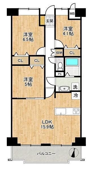 間取り：329000134870