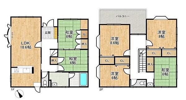 間取り：329000135760
