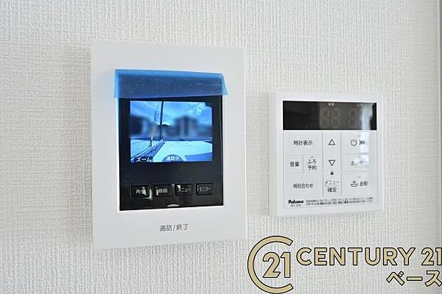 ■TVモニター付きインターホンで防犯対策もバッチリ。来客も一目でわかり安心です。■