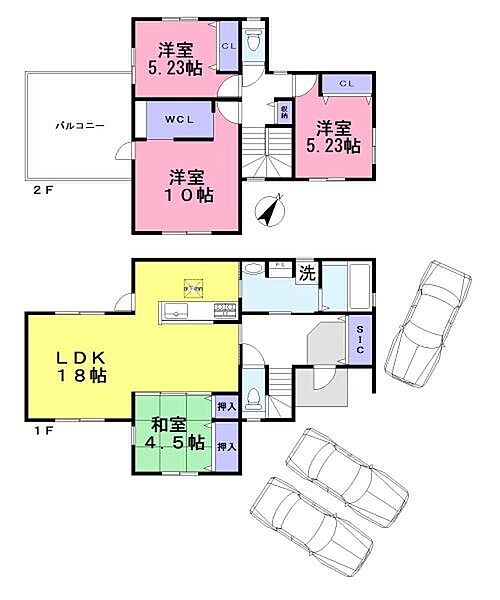 間取り：329000132105