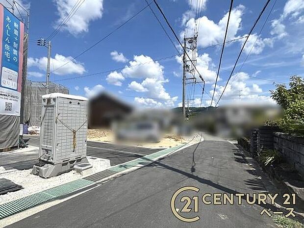 ■現地撮影写真■前面道路は4ｍ以上！