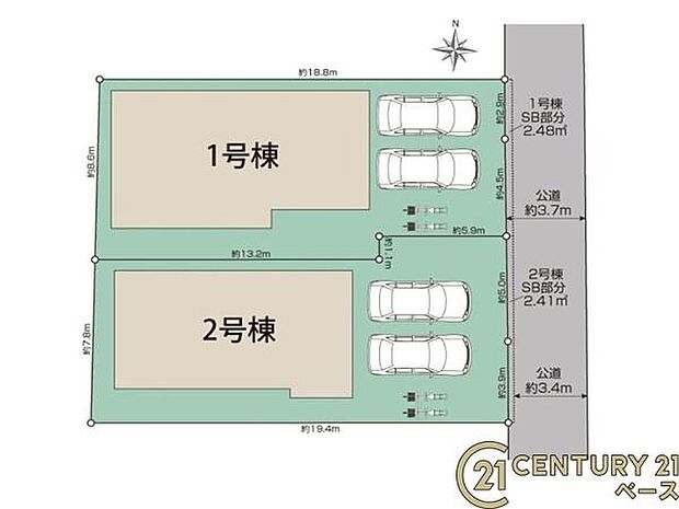 ■こちらの物件は2号棟です!■