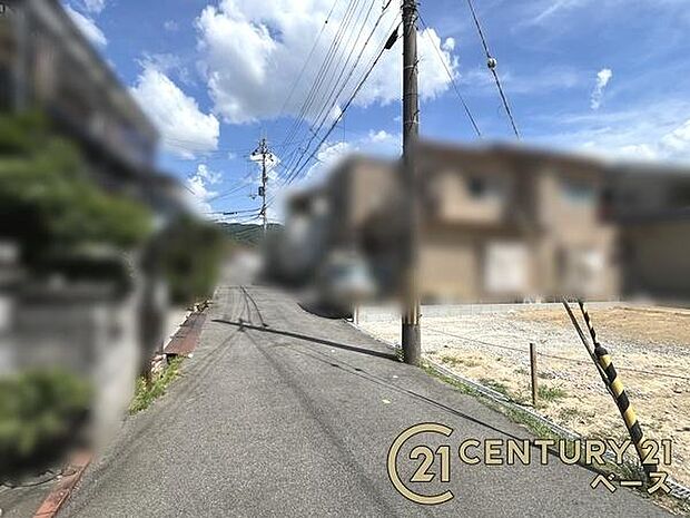 ■現地撮影写真■前面道路は4m以上!