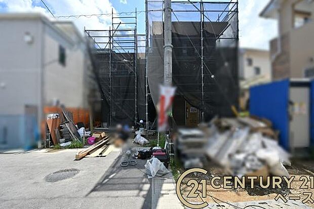 ■現地撮影写真■駐車スペースは2台完備!