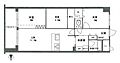朝日プラザCITY南大和イーストウイングD棟1階880万円