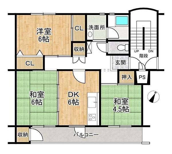間取り：329000143563