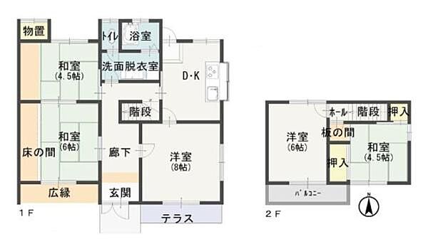 間取り：329000132204