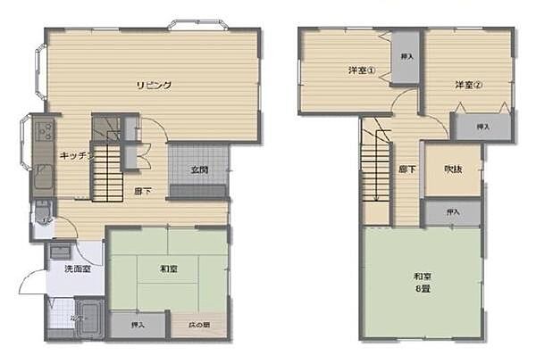 間取り：329000132046
