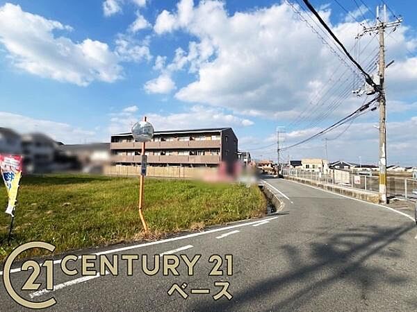 ■現地撮影写真■前面道路は約6～6．6ｍと広々！