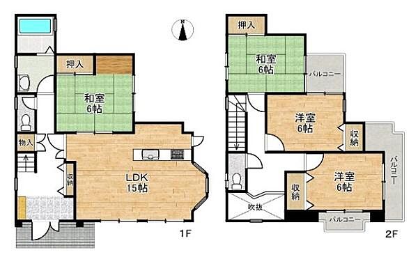 間取り：329000132055