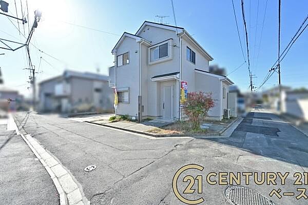 ■現地撮影写真■二方角地で開放感があります！