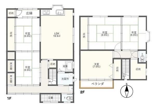 間取り：329000132174
